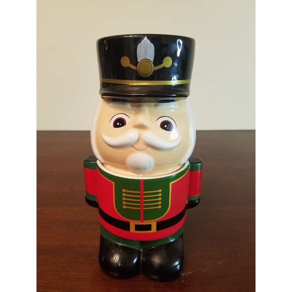 Nutcracker Cookie Jar Soldier 10 Inch DEI